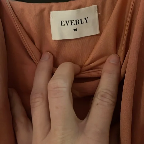 Dusty Pink Jumpsuit - Picture 2 of 2